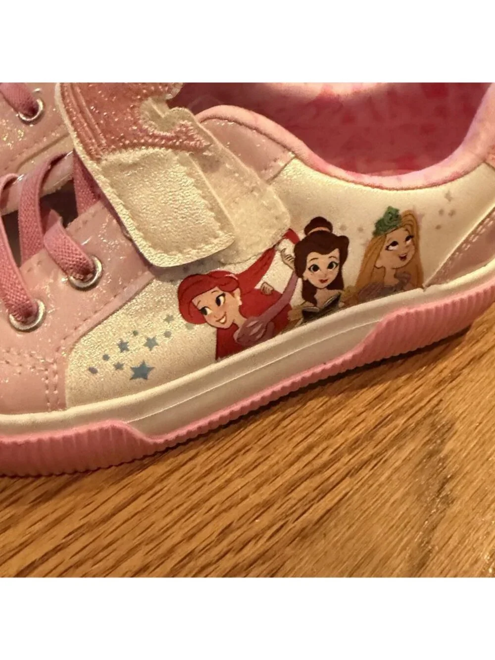 Disney Ground up Princess Shoes Cinderella Pink New Size 10